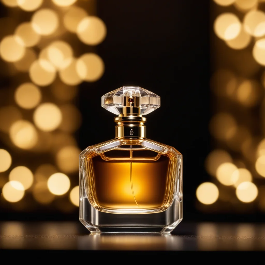 Anuncio de perfume de lujo creado con IA