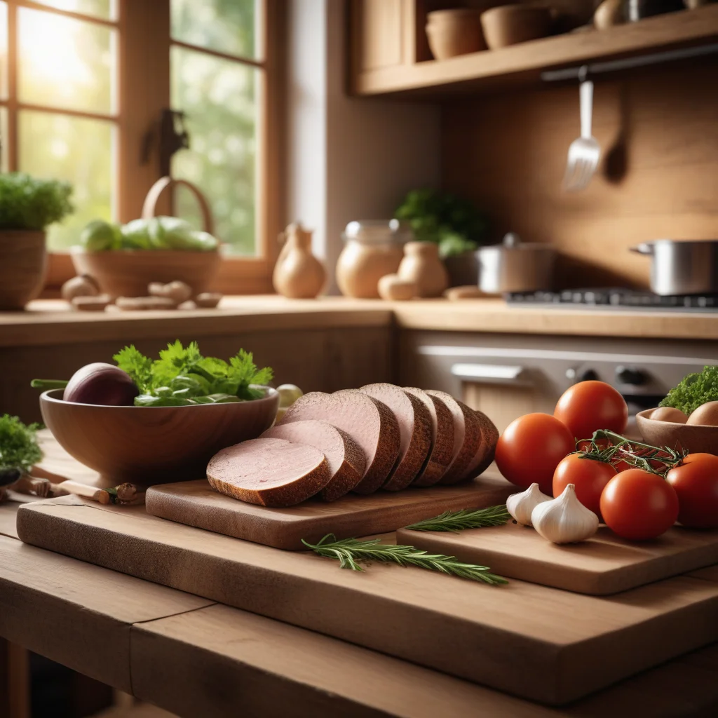 Imagen gastronómica para artículo de cocina creada con IA