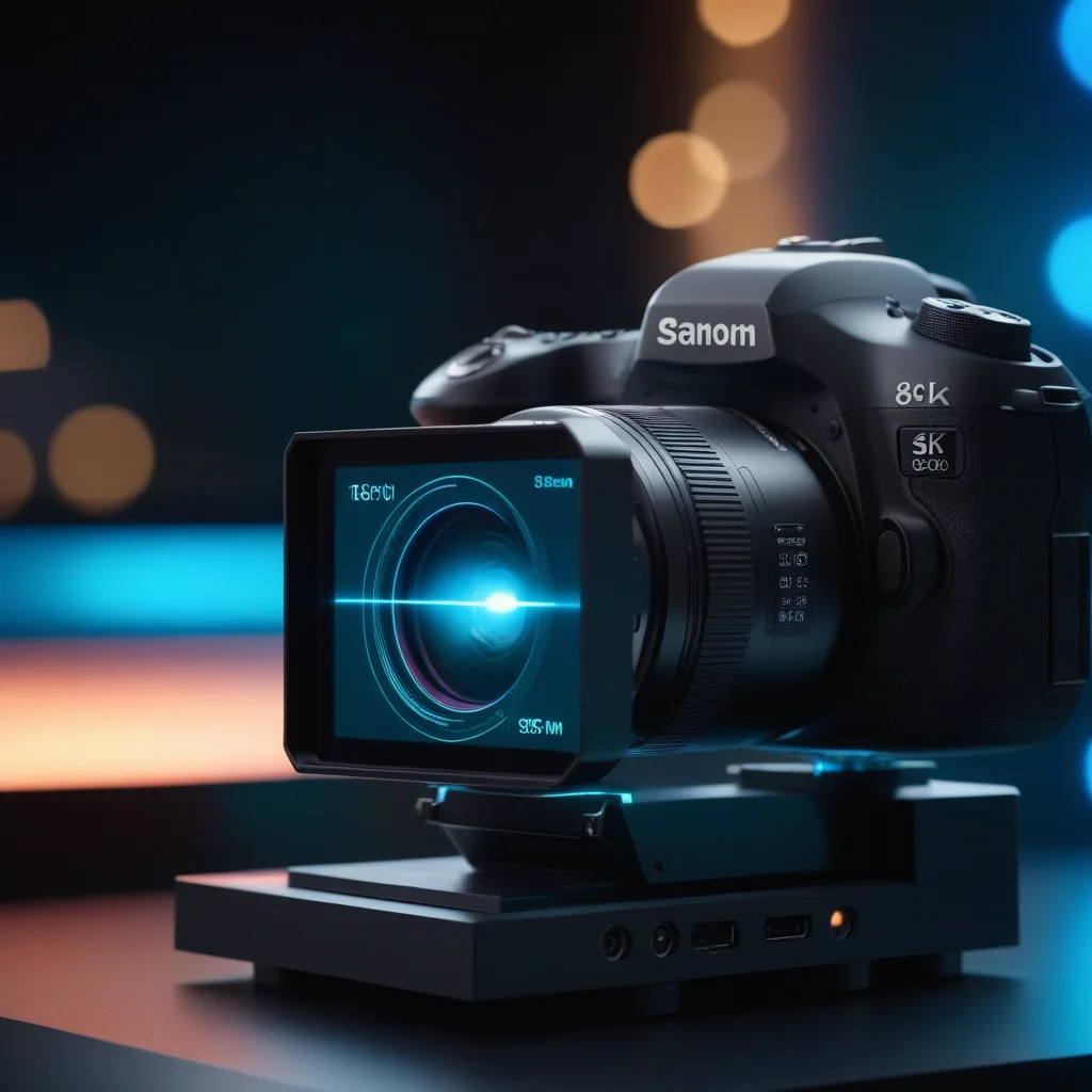 Ilustración tech para blog de tecnología generada con IA