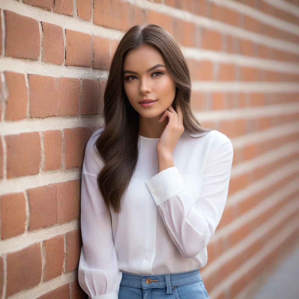 Lookbook de moda con modelo virtual generado con IA