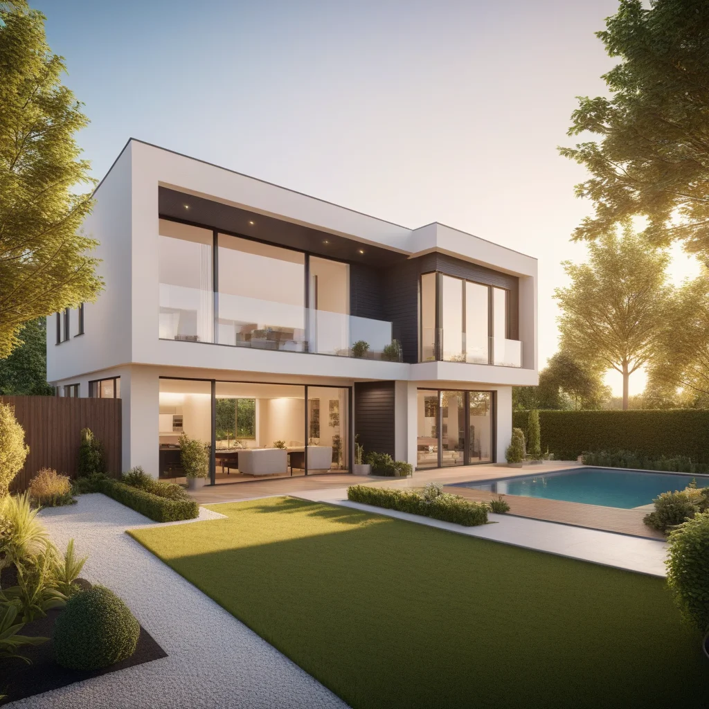 Render fotorrealista generado con img2img